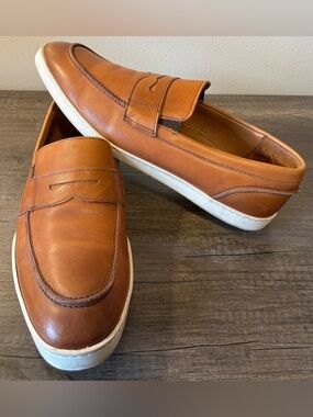 Allen Edmonds Randolph Loafer- 10.5, light brown.